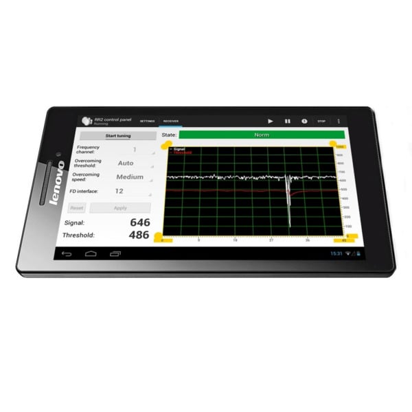 OEM DEM-666 DEM-666 Tablet con software para programación de las barreras microondas DEM-662, DEM-663, DEM-664