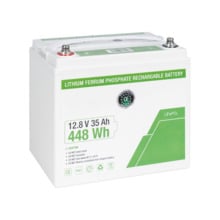 OEM DEM-962 DEM-962 Batería de litio-ferrofosfato. 12,8V /35 Ah. Tecnología de iones de litio. Diseñada para sustituir baterías