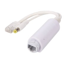 OEM POE-SPLIT-15W-OUT PoE Splitter
 - Para cámaras IP no PoE
 - Entrada RJ45 (PoE) / Salida RJ45 y jack  - Velocidad 10/100Mbps