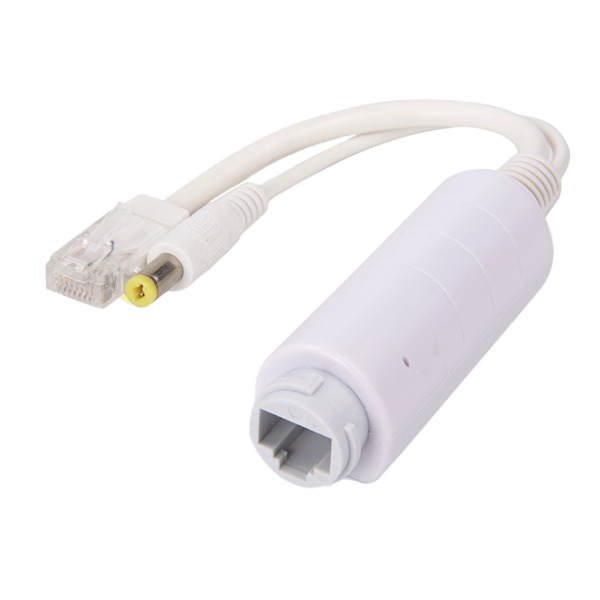 OEM POE-SPLIT-15W-OUT PoE Splitter
 - Para cámaras IP no PoE
 - Entrada RJ45 (PoE) / Salida RJ45 y jack  - Velocidad 10/100Mbps