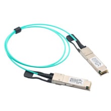 OEM QSFP-40G-AOC-30M Cable de conexión directa QSFP+ - Velocidad 40Gbps - Modulos QSFP+ en ambos extremos - Ideal para Stacking