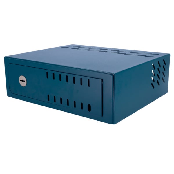 OEM SAFETYBOX-DVR-15 Caja fuerte para DVR - Específico para CCTV - Para DVR de 1U rack - Cerradura mecánica - Con ventilación y