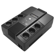 OEM UPS800VA-6 SAI monofásico line-interactive - Potencia 800VA/480W - Entrada 220~240 Vac /Salida 230 Vac - 6 salidas protegida