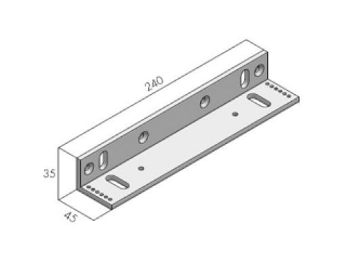 Openers MBEX300-L Escuadra L de fijación para MEX430 / MEX630