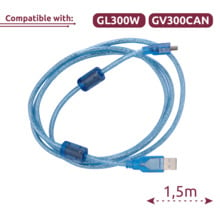 QUECLINK QL-MINIUSB-DATA-CABLE-1.5M Cable mini USB - Compatible con GL300W/GV300CAN