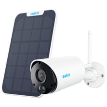 REOLINK RL-ARGUS-ECO-B320-SOLARKIT Reolink Camara WiFi a Batería con Panel Solar - 3MP (2304 x 1296) - IR 10 m / Sirena - Detecc