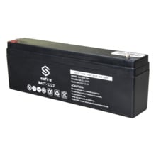 SAFIRE BATT-1222 Batería recargable - Tecnología plomo ácido AGM - Voltaje 12 V - Capacidad 2.2 Ah - 58 x 34 x 178 mm / 820 g -