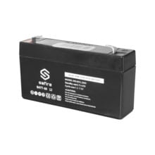 SAFIRE BATT-6012 Batería recargable - Tecnología plomo ácido AGM - Voltaje 6 V - Capacidad 1.2 Ah - 58 x 97 x 24 mm / 290 g - Pa