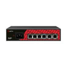 SAFIRE SF-SW0604HIPOE-60 Safire Switch Hi-PoE - 4 puertos PoE + 2 Uplink RJ45 - Velocidad de puertos 10/100Mbps - 3 Puertos PoE+