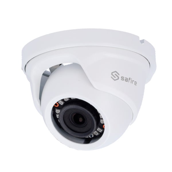 SAFIRE SF-T942-2E Cámara domo Gama 1080p ECO - 4 en 1 (HDTVI / HDCVI / AHD / CVBS) - 1/2.7&quot; Brigates© BG0806 - Lente 2.8 mm