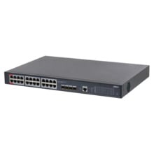 Switch 24 puertos Gigabit + 4 Uplink Gigabit SFP+ 10Gbps 360W Manejable en Cloud Layer2