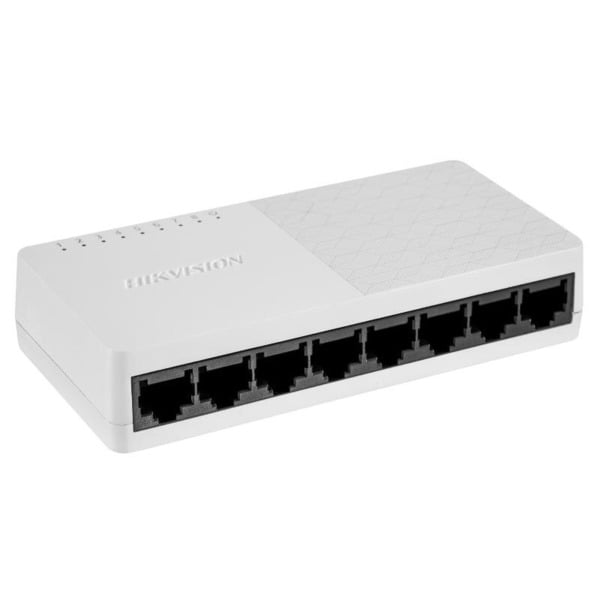 Switch 8 puertos no gestionado 10/100M RJ45 Fast Ethernet PVC