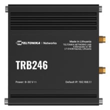 TELTONIKA TK-TRB246 Teltonika Gateway 4G Industrial - 4G Cat 4 / 3G / 2G - Puerto RJ45 10/100Mbps - Puertos RS232 y RS485 - Dual