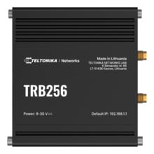 TELTONIKA TK-TRB256 Teltonika Gateway 4G Industrial - LTE Cat M1/Cat MB1, NB2/EGPRS  (no simultaneo) - Puerto RJ45 10/100Mbps -