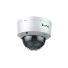 TIANDY TC-C32KS 2.8 Cámara mini-domo IP 2Mpx, óptica fija 2.8 mm, IR 30m, Starlight, WDR, SD, micrófono, IP66, IK10, solo PoE.