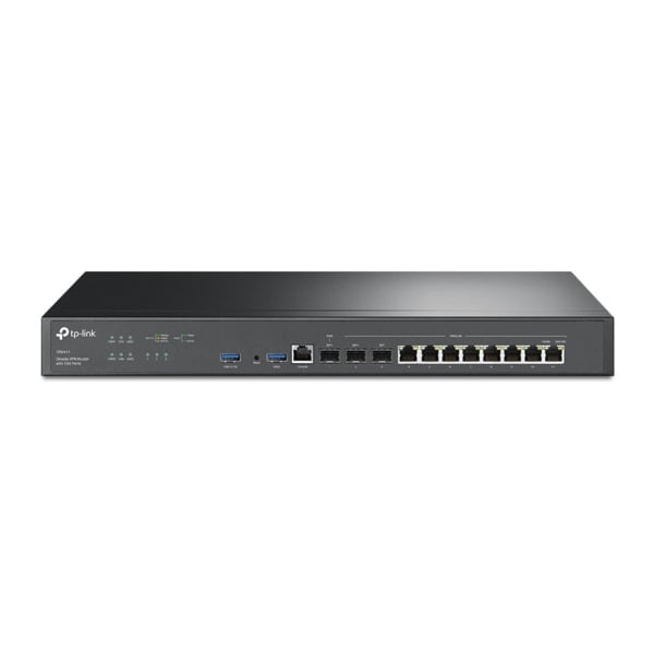 TP-Link TPLINK-003 ER8411 Router VPN Omada by TP-Link con puertos 10G. Gestión centralizada en la nube. 2 puertos 10GE SFP+ (1 W