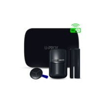 Kit U-Prox MP LTE S negro compuesto por: 1x Central WiFi + LTE (3G/4G) de seguridad UPROX-012 (U-Prox MP LTE CENTER BLACK) de 30