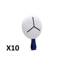 U-PROX UPROX-032-PACK10 U-Prox KEYFOB WHITE PACK 10 PACK 10 Mandos U-Prox de 3 botones de control. Un botón programable. Solo pe