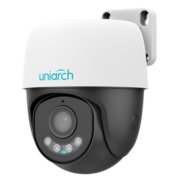 UNIARCH UV-UHO-P2A-M3F4D Cámara Domo Uniarch IP  - 3 MP | Lente 4 mm | microSD 512 GB - Auto Tracking - IR 30 m | Luz blanca 10