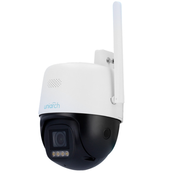 UNIARCH UV-UHO-P3C-M5F4 Cámara IP PT WiFi Uniarch - 5 MP | Lente 4 mm | microSD 512 GB - Luz blanca 30 m | WDR 120 dB  - Detecci