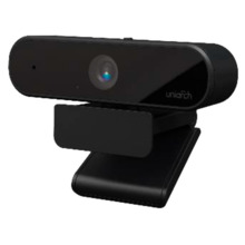 UNIARCH UV-V20 Webcam USB 2.0 - Resolución máx. 1440p - Ángulo de visión de 90º - Micrófono integrado - Plug &amp; Play