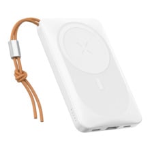 VEGER VG-W1151-W VEGER Power bank magnética inalámbrica - Capacidad 10000mAh - Entradas USB-C, Lightning  - Salidas USB-C, USB-A