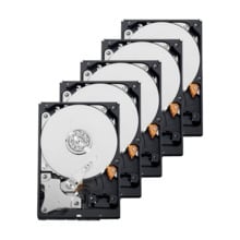 WESTERN DIGITAL 10XHD1TB Pack de discos duros - 10 unidades - Western Digital - WD10PURX - 1 TB de almacenamiento - Especial par