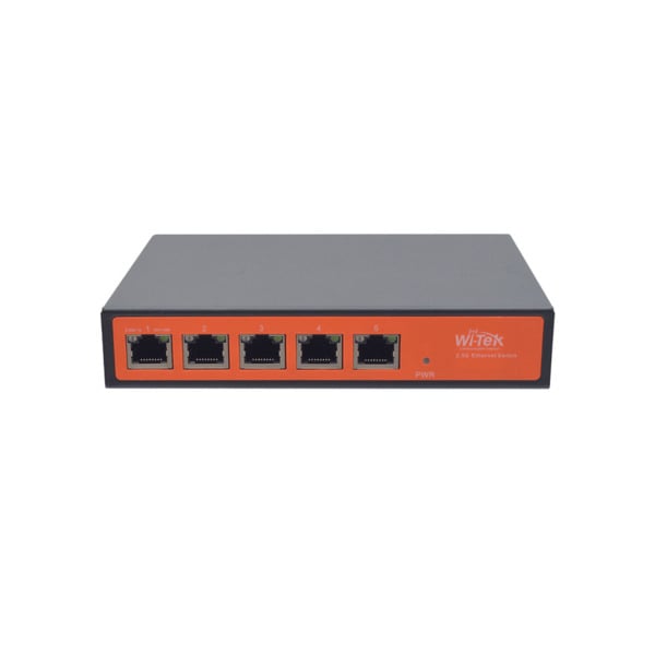 Wi-Tek WITEK-0101 WI-SG505G Switch Ethernet no gestionable Wi-Tek de gama comercial. 5 puertos RJ45 100/1000/2500 Mbps. Auto-MDI