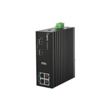 Wi-Tek WITEK-0121 SP3006FM-L2 V2 Switch PoE gestionable L2 Wi-Tek de gama industrial. 4 puertos PoE+ Gigabit. 2 puertos SFP de 2