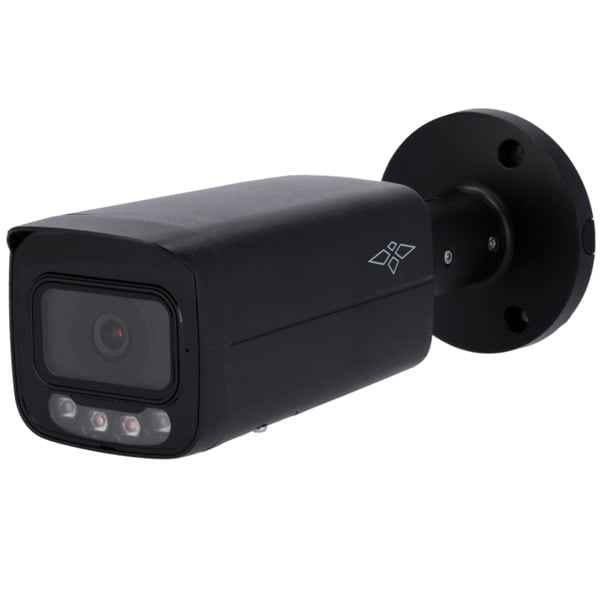 X-SECURITY XS-IPB619CA-8PS-FC-AI-BLACK Cámara Bullet IP gama Pro - Resolución 8 Mpx (3840x2160) - Lente 3.6 mm  - Dual Light: IR