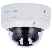 X-SECURITY XS-IPD842SW-4U-AI Cámara Domo IP X-Security - 4 Megapixel (2688x1520) - Lente 2.8 mm Starlight Gama ULTRA - IR LED 50