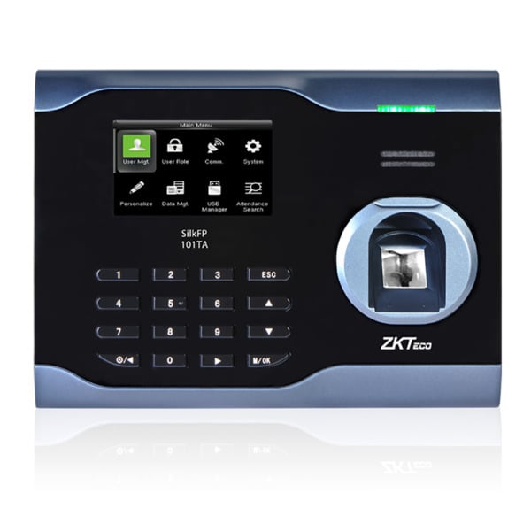 Zkteco ZK-15 SilkFP 101TA Terminal biométrico para Control de Presencia. Huellas, Tarjeta EM RFID y teclado. 3.000 huellas. 10.0